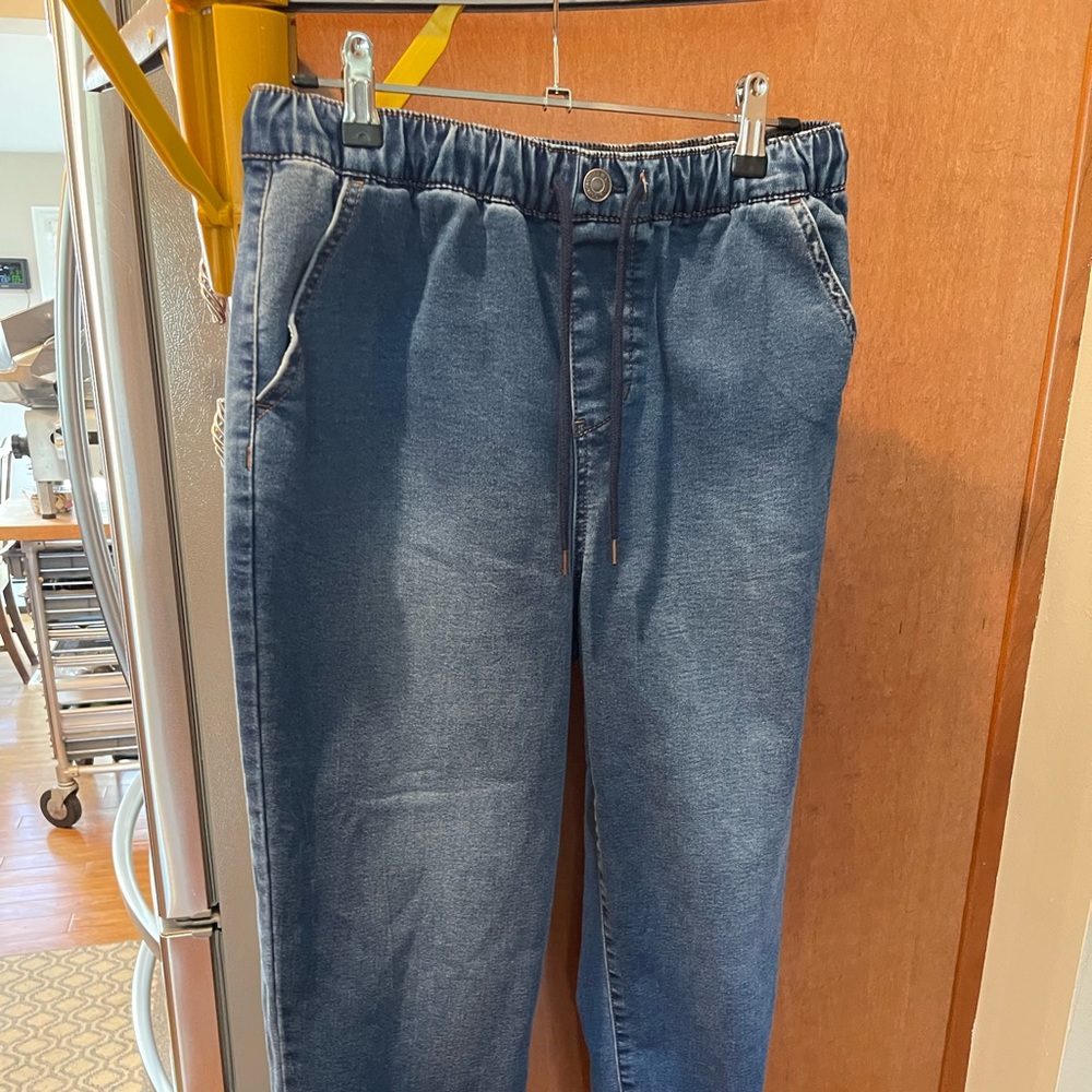Jogger style jeans